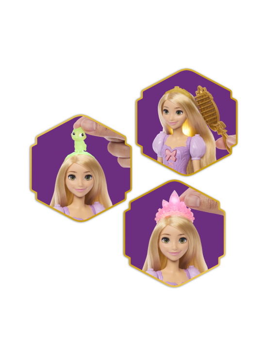 DISNEY PRINCESS - DISNEY PRINCESS Rapunzel -nukke taikahiuksilla | Stockmann - photo 7