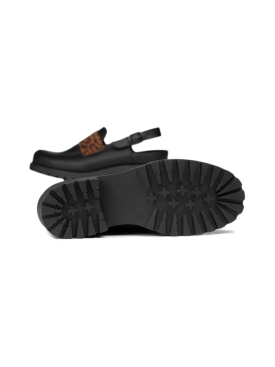 Pomar - TATAR slingback-loaferit - BLACK NAPPA/LEOPARD | Stockmann - photo 7