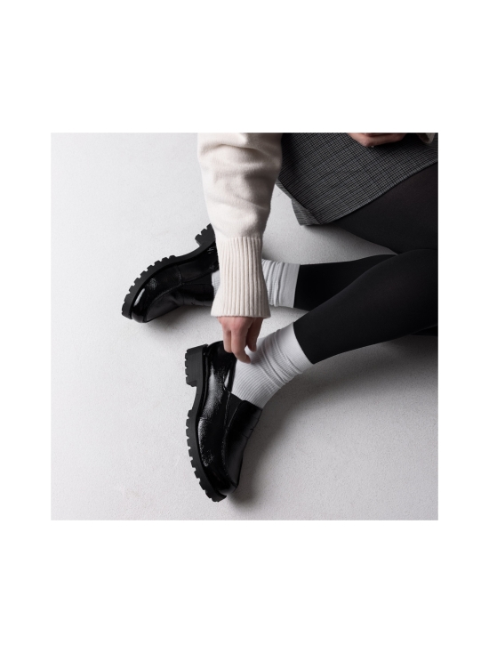 Pomar - JASMIN loaferit - BLACK PATENT LACK/BL. SOLE | Stockmann - photo 3