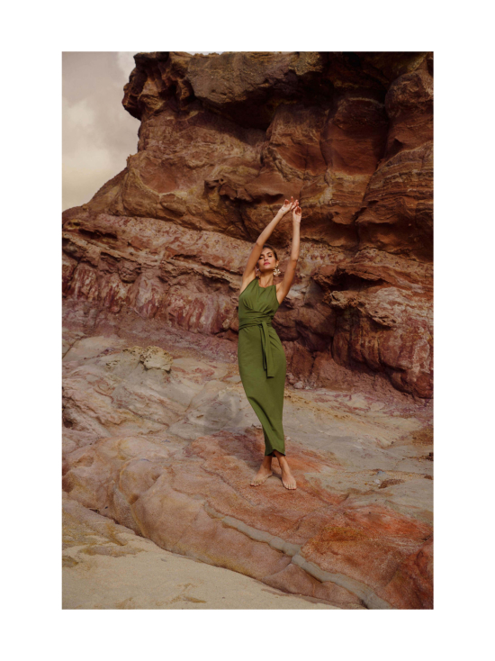 Nakoa - Maya Dress, Chive - CHIVE (OLIIVINVIHREÄ) | Stockmann - photo 8