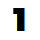 The number 1