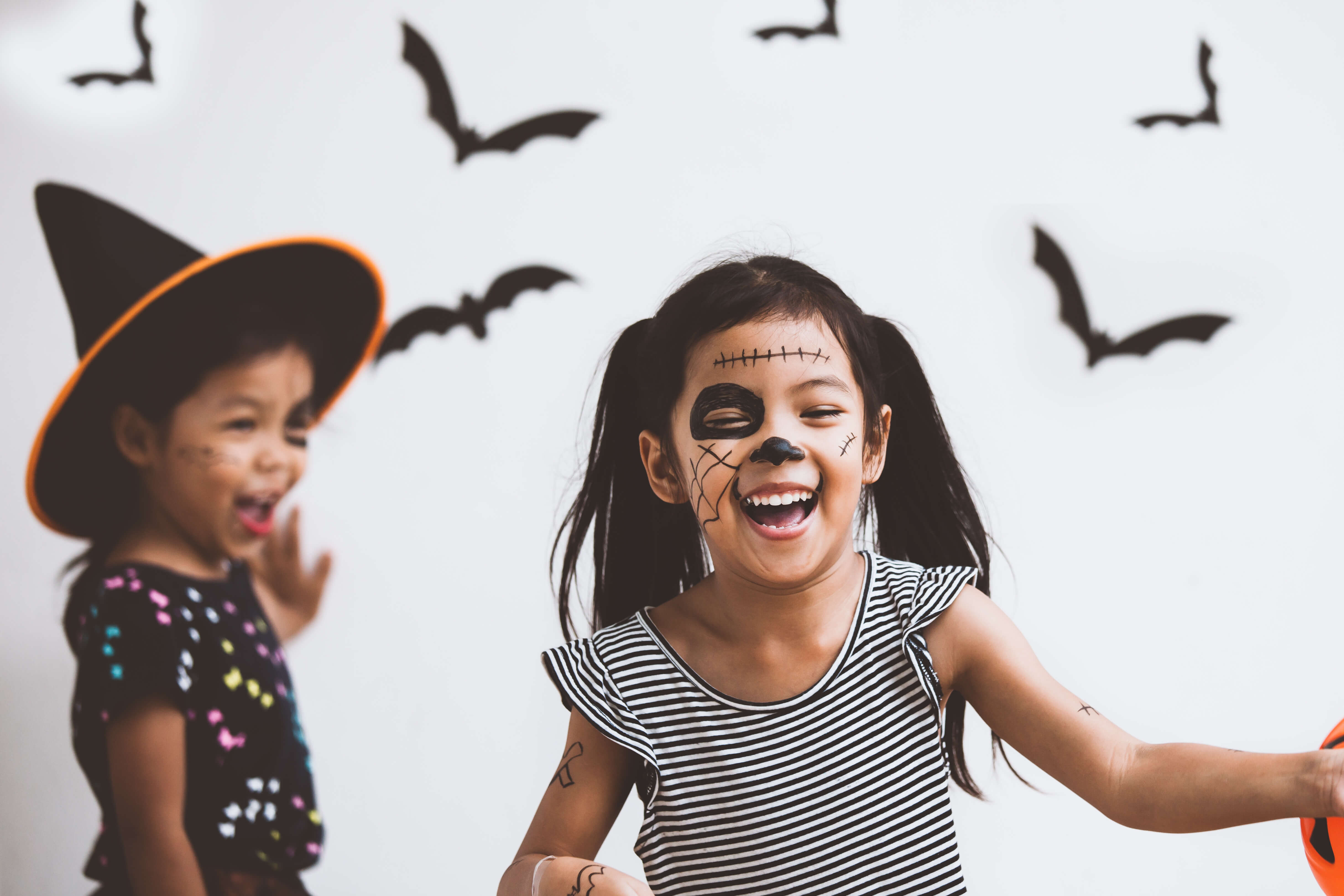 Photo of kids in halloween costumes