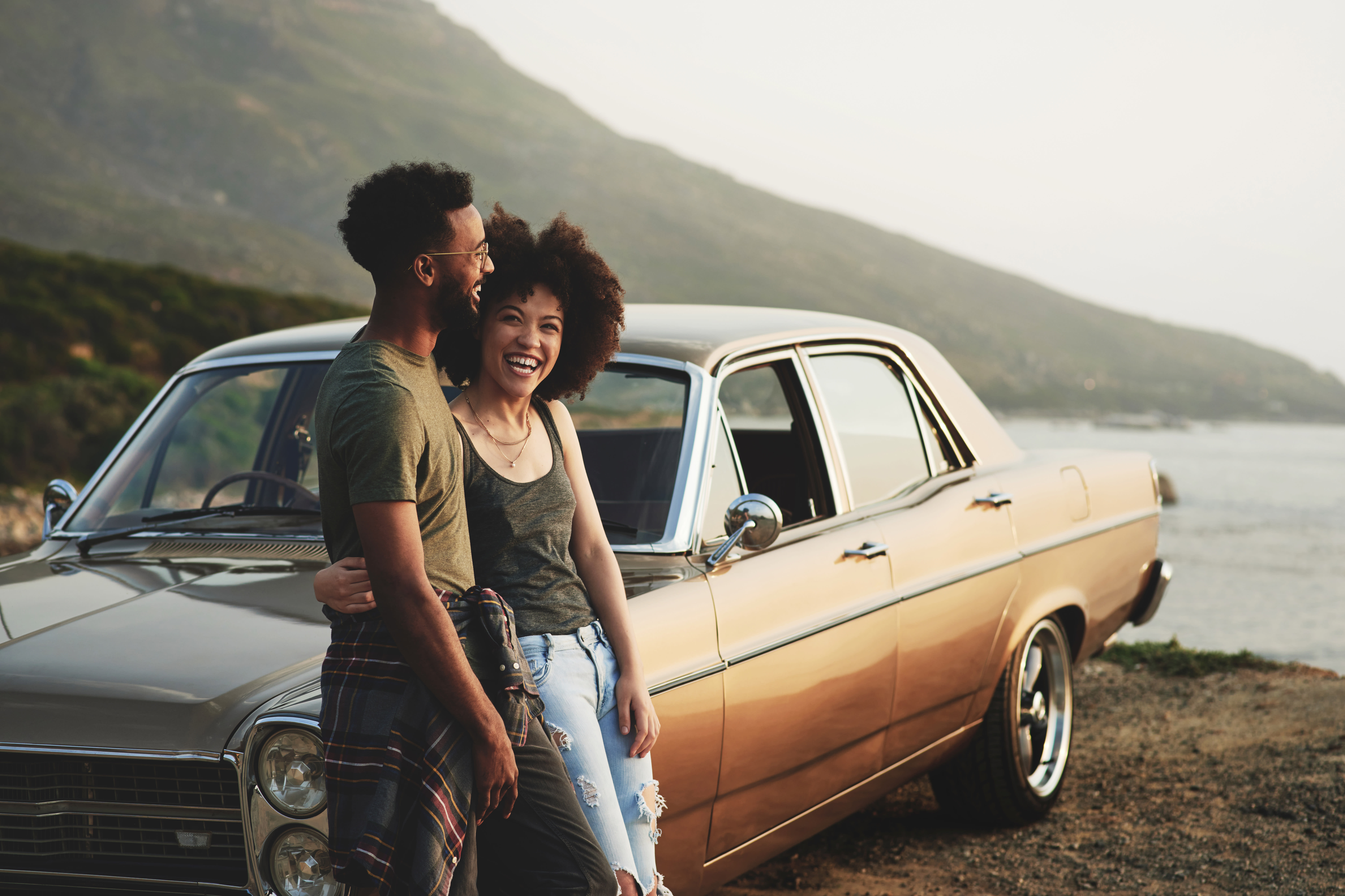 Photo of a couple enjoyin t