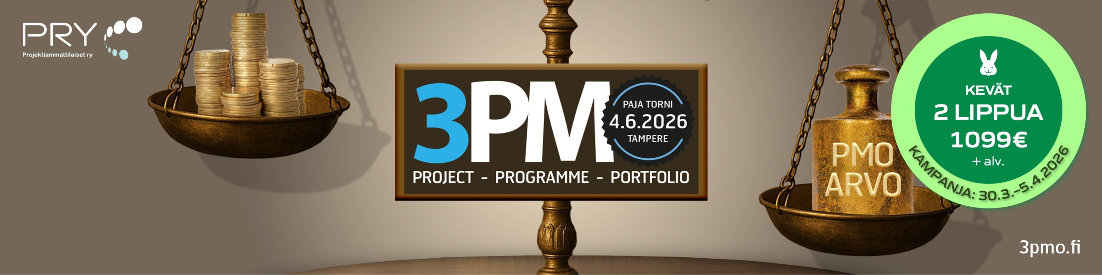 3PMO-tapahtuma 4.6.2026