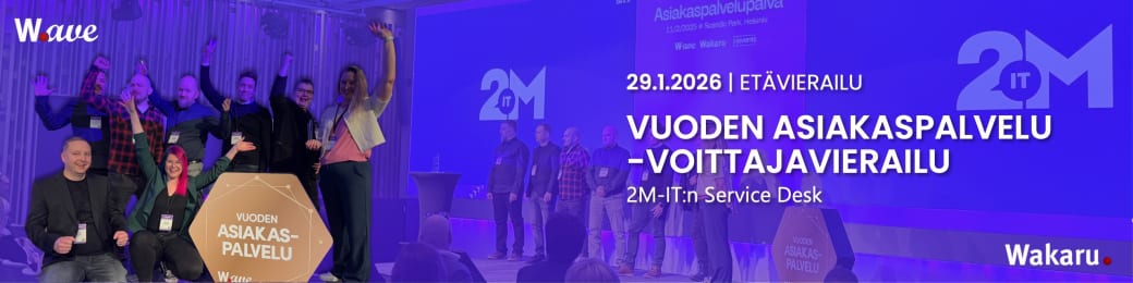 Voittajavierailu: Vuoden asiakaspalvelu 2024