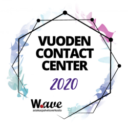Vuoden Contact Center 2020