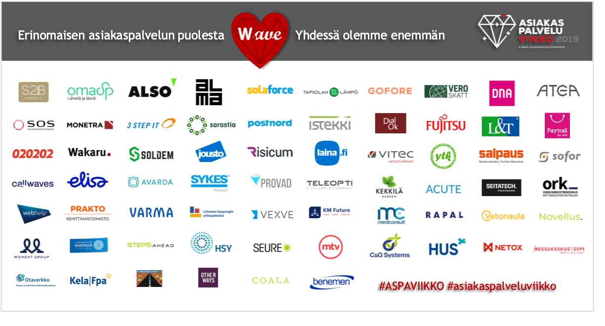 Asiakaspalveluviikko 2019