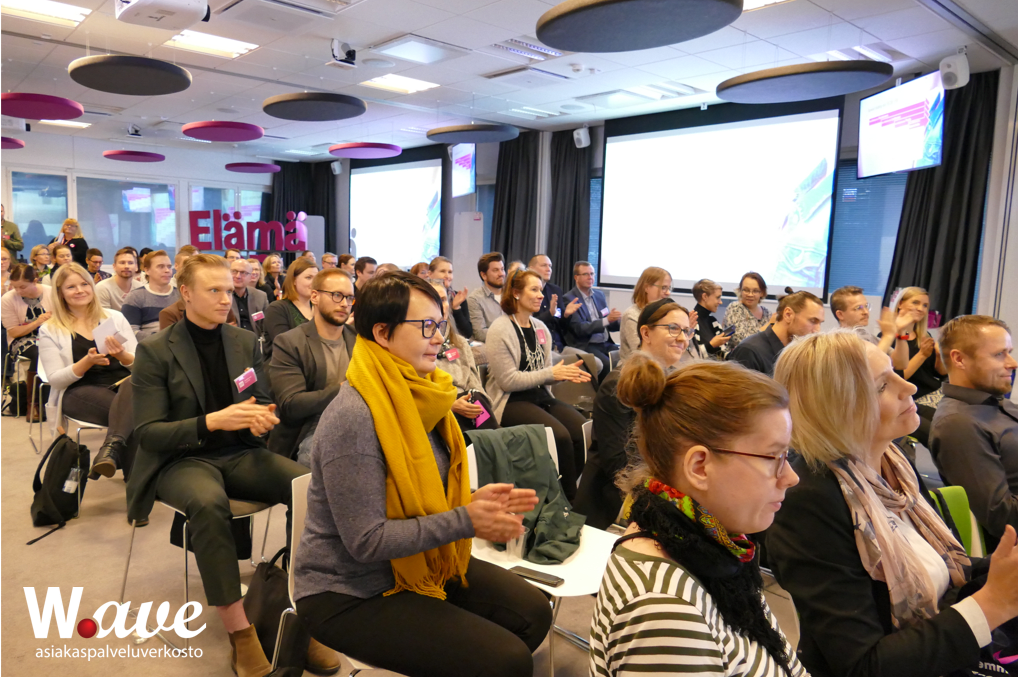 Wave-jäsenvierailu DNA asiakaspalveluun 2019