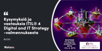 Uusi ITIL 4 Digital & IT Strategy