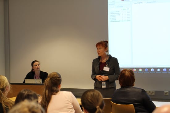 ETK Pirjo Koponen Waven vierailulla