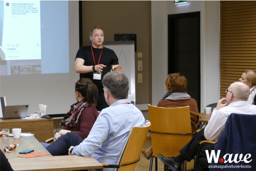 Waven asiakaspalvelun glögit 2019