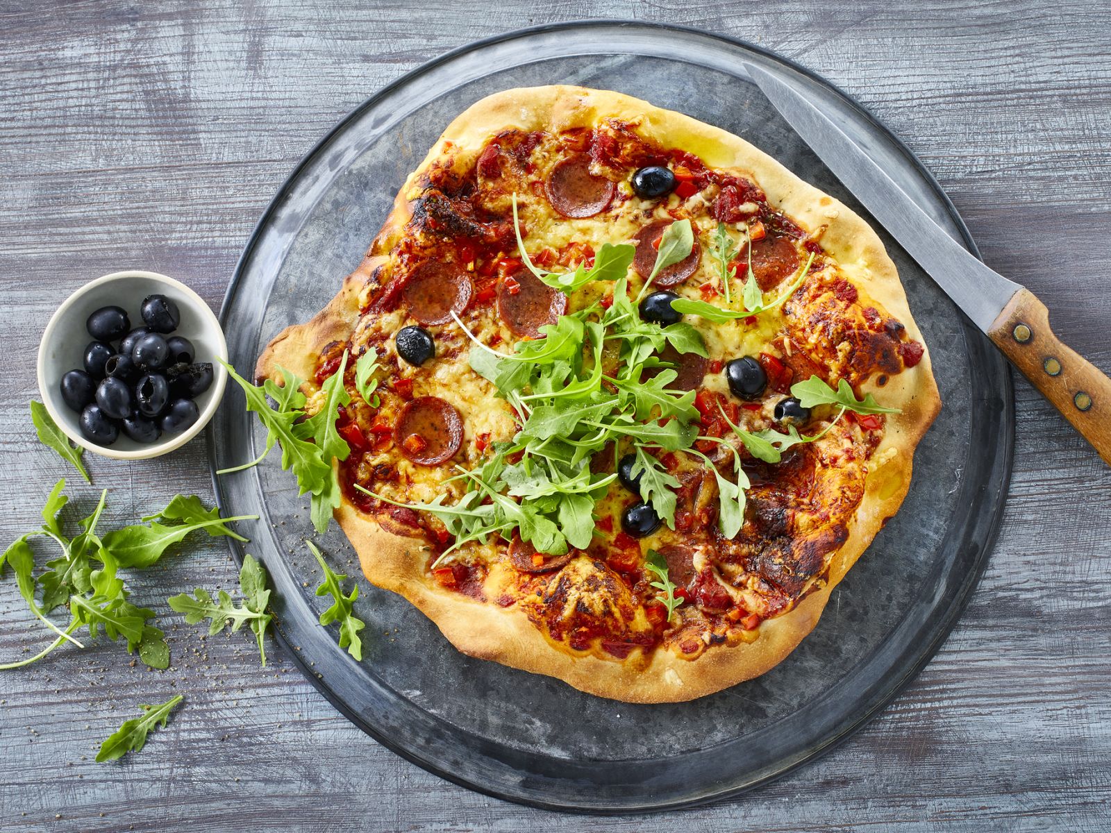 Bilde Av Noen Anbefalinger For Hjemmelaget Pizza