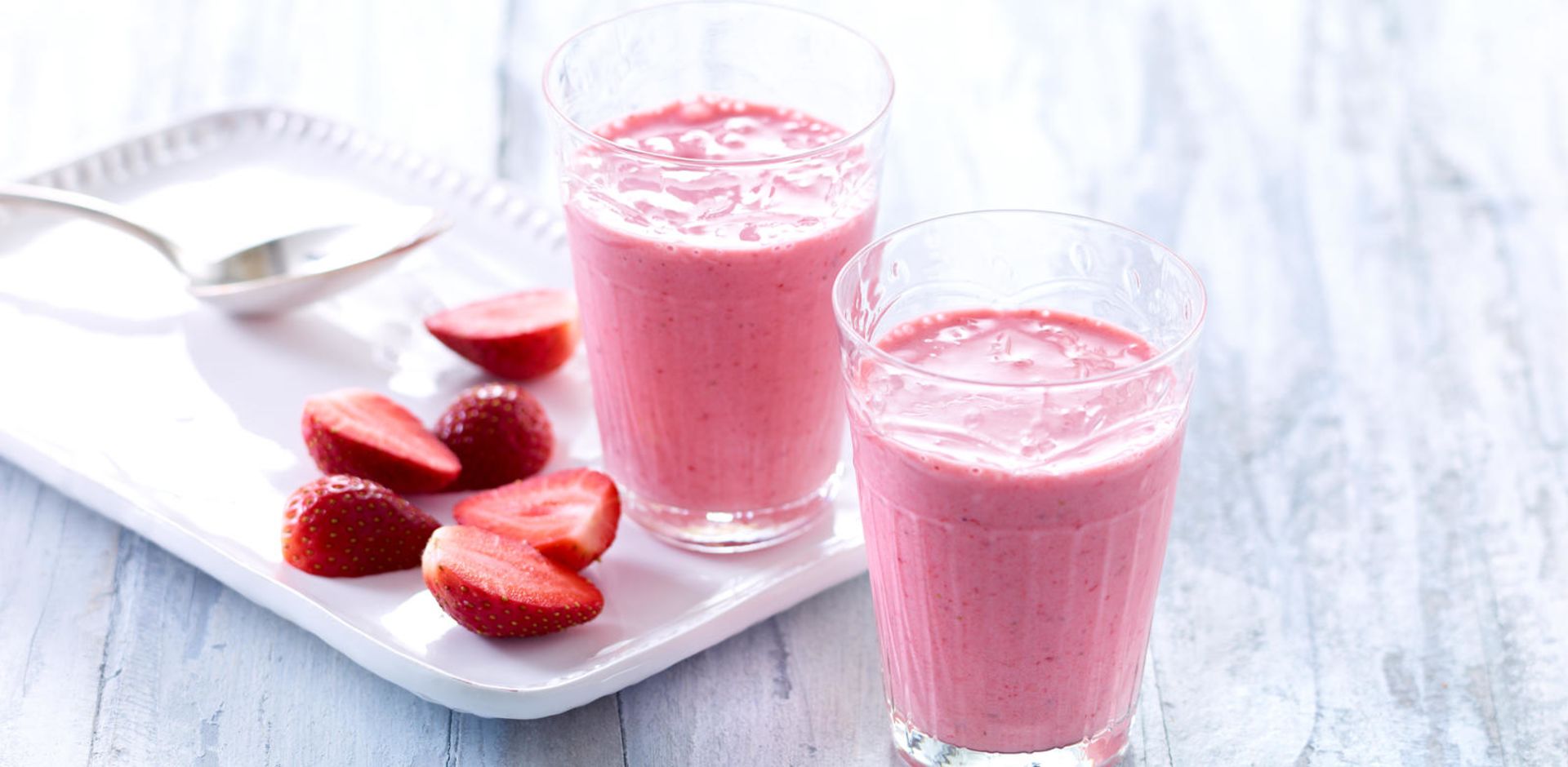 Jordbær & Appelsinjuice Smoothie