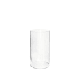 Clear Acrylic Round Plinth Hire - Small