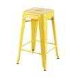 Yellow Tolix Stool Hire