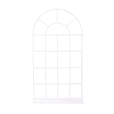 White French Window Arch Frame Hire