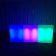 A vibrant glow bar adds a burst of color to any room.
