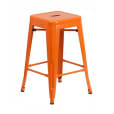 Orange Tolix Stool Hire