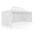 3mx6m Pop Up Marquee w/ Walls on 3 sides