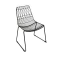 Black Wire Chair / Black Arrow Chair Hire