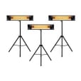 Pkg 3 - 3 x Electric Radiant Heater Hire