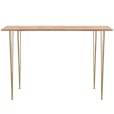 Gold hairpin High Bar Table hire