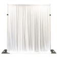 Silk white drapes for hire in Sydney