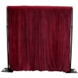 Red drapes for hire in Sydney. 3m x 3m.