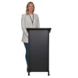 A person standing at our lectern