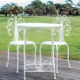 A beautiful ceremony signing table and chair package