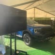 One of our TVs hired for an automotive event