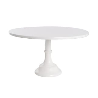 White Metal Cake Stand Hire - Large