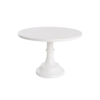 White Metal Cake Stand Hire - Medium