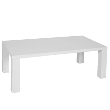 White Rectangular Coffee Table Hire