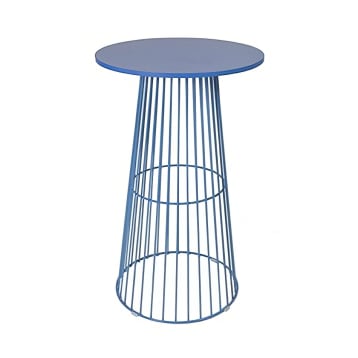 Blue Wire Cocktail Table