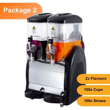 Slushie Machine: Package 2 - *120 Drinks*