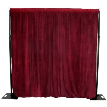 Red Velvet Drape Hire
