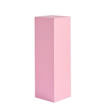 Pink Square Plinth Hire - Large