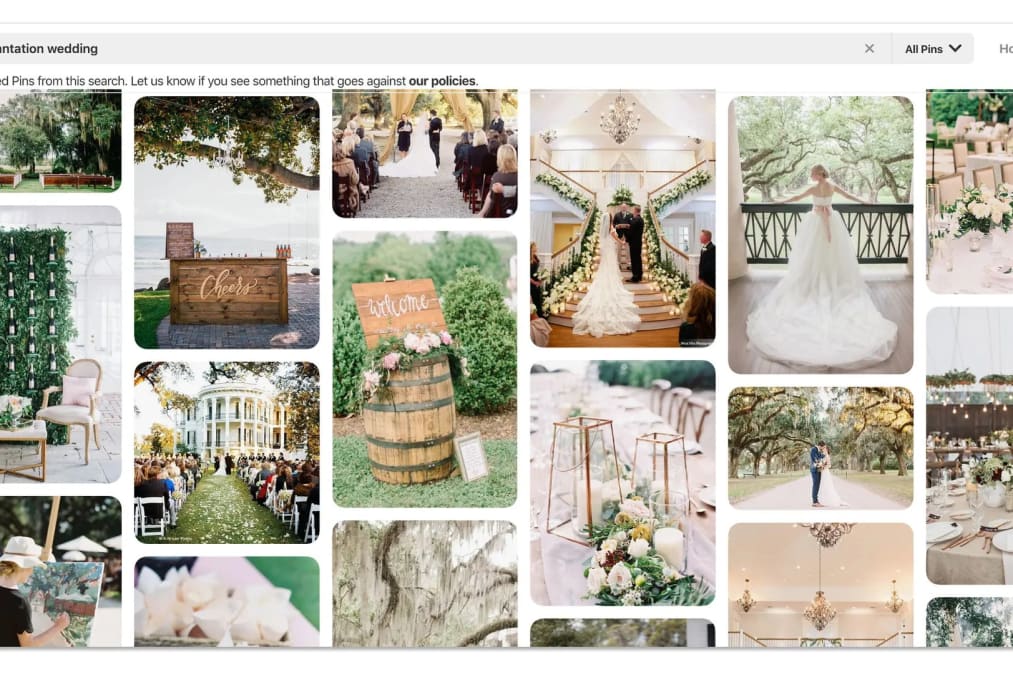 How to Use Pinterest to Plan Your Wedding