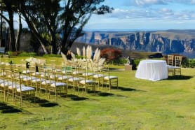 Gold Tiffany Chairs For Wedding Ceremony