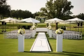 Umbrella Hire Used During Ceremony. 1 300x210