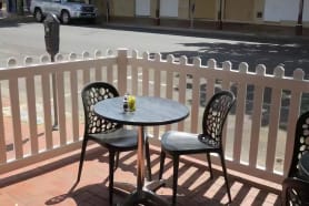 White Picket Fence In Restaurant