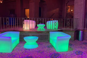 LED Glow Seating for Events