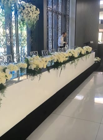 Gloss Bridal table 7