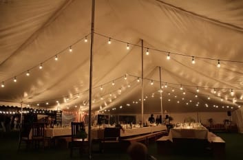 Tips for Decorating & Lighting your Marquee