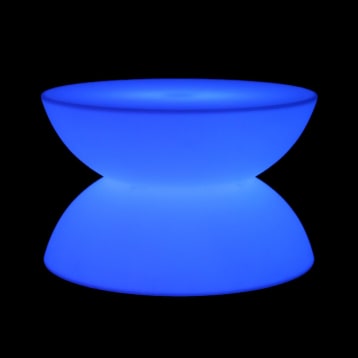 Glow Mini Rounded Yoyo Coffee Table Hire