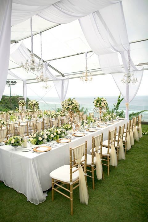 Marquee Wedding Furniture - Which Chair Do You Choose?