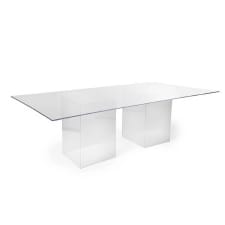 Clear acrylic ghost table