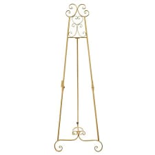 Gold French easel