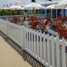 White picket fence hire